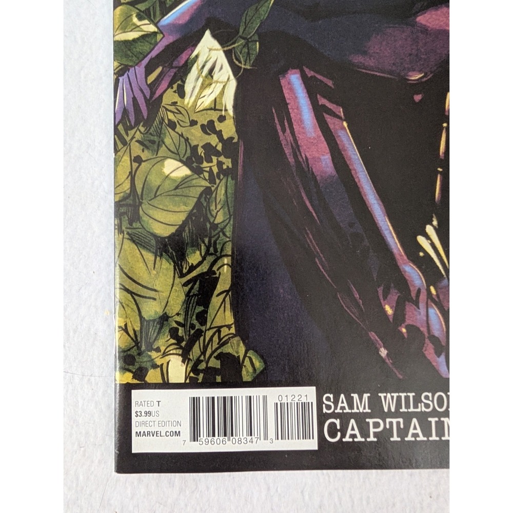 Marvel Sam Wilson Captain America #12 Tula Lotay Variant Cover 2016 NM Range - Picture 4 of 10